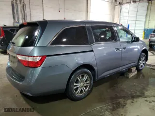 2011 Honda Odyssey EX-L with VIN 5FNRL5H62BB097064, listed as a Copart auction lot 50711185 with 232,421 mi miles and Clean Title. Bid and sale history available at carsss.com. Image 3.
