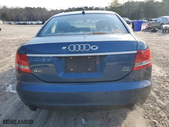 2005 Audi A6 with VIN WAUDG74F95N083293, listed as a Copart auction lot 86265674 with 139,540 mi miles and Salvage Title. Bid and sale history available at carsss.com. Image 6.