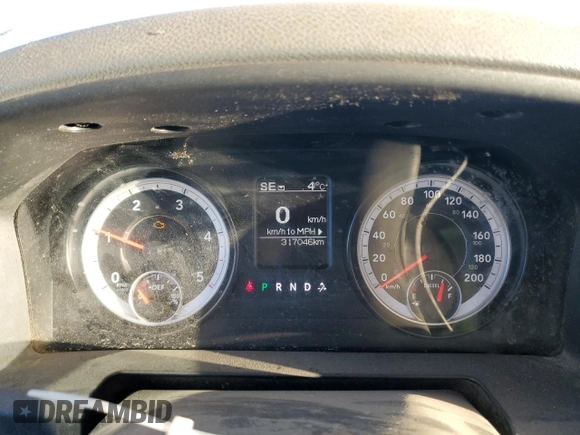 2014 Ram 1500 SLT z VIN 1C6RR7GM2ES279260, wystawiony jako Copart lot #79998644 z przebiegiem 317 046 mil mil oraz Szkoda całkowita • Salvage title. Historia ofert i sprzedaży dostępna na DreamBid. Obrazek 9.