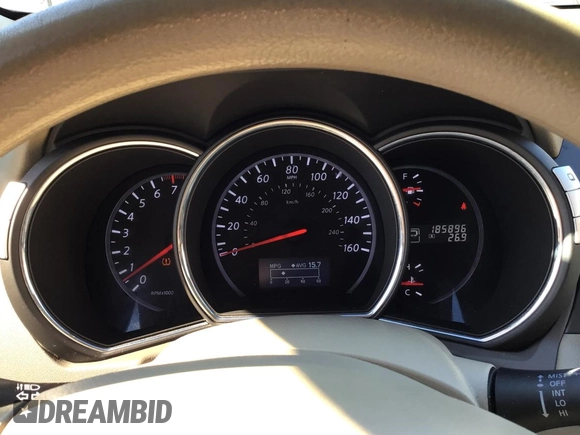 2011 Nissan Murano S with VIN JN8AZ1MU1BW052884, listed as a Copart auction lot 80912884 with 185,895 mi miles and Clean Title. Bid and sale history available at carsss.com. Image 8.