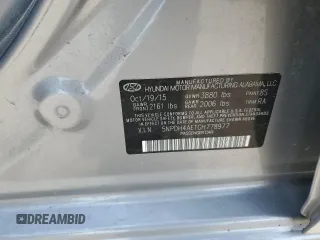 2016 Hyundai Elantra SE with VIN 5NPDH4AE1GH778977, listed as a Copart auction lot 47288054 with 51,064 mi miles and Salvage Title. Bid and sale history available at DreamBid. Image 12.