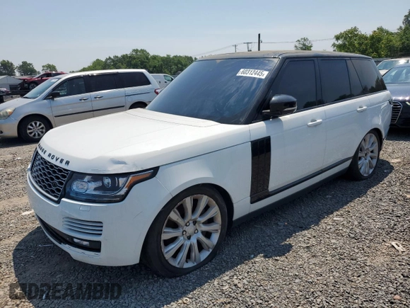 2014 Land Rover Range Rover Supercharged с VIN SALGS2EF9EA128734, выставлен на аукционе Copart как лот 60312445 с пробегом Не указан миль и Чистый • Clean title. История ставок и продаж доступна на DreamBid. Изображение 1.