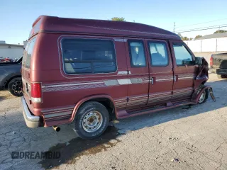 1995 Ford Econoline Cargo with VIN 1FDEE14H4SHB66776, listed as a Copart auction lot 76501244 with 126,673 mi miles and Salvage Title. Bid and sale history available at DreamBid. Image 3.