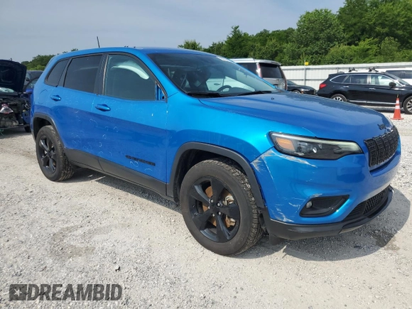 2021 Jeep Cherokee Latitude Plus with VIN 1C4PJMLB0MD202366, listed as a Copart auction lot 59798985 with 62,777 mi miles and Salvage title. Bid and sale history available at DreamBid. Image 4.