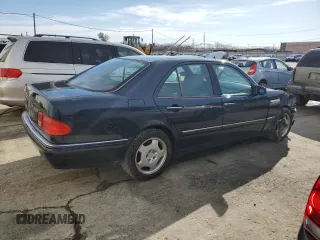 1997 Mercedes-Benz E-Class with VIN WDBJF72F8VA462335, listed as a Copart auction lot 50230895 with 97,831 mi miles and Salvage Title. Bid and sale history available at carsss.com. Image 3.