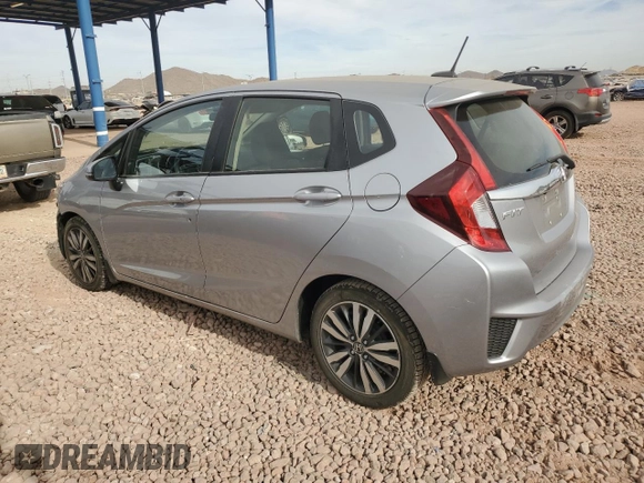 2017 Honda Fit EX-L with VIN JHMGK5H91HS008910, listed as a Copart auction lot 87458324 with 74,745 mi miles and Salvage title. Bid and sale history available at DreamBid. Image 2.