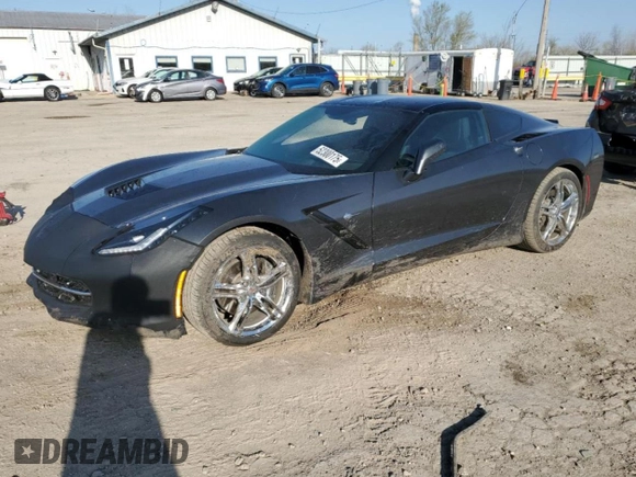 2017 Chevrolet Corvette 2LT z VIN 1G1YD2D79H5120543, wystawiony jako Copart lot #52300175 z przebiegiem 34 812 mil mil oraz Czysty tytuł • Clean title. Historia ofert i sprzedaży dostępna na DreamBid. Obrazek 1.