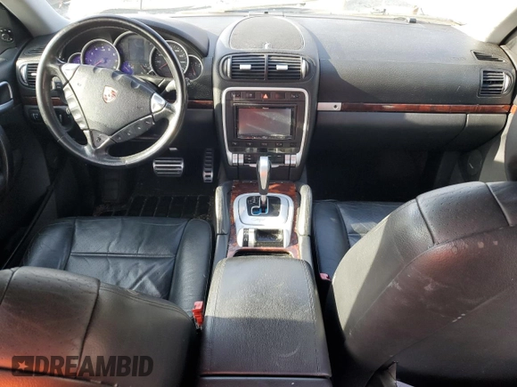 2004 Porsche Cayenne S with VIN WP1AB29P54LA76777, listed as a Copart auction lot 44341825 with 128,667 mi miles and Salvage Title. Bid and sale history available at carsss.com. Image 8.
