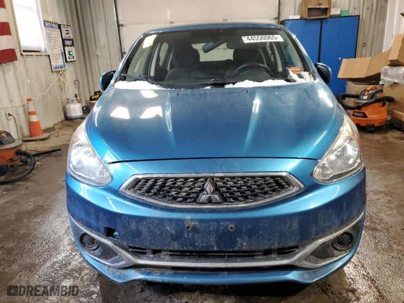 2017 Mitsubishi Mirage ES with VIN ML32A3HJ2HH007035, listed as a Copart auction lot 44550065 with 141,506 mi miles and Salvage Title. Bid and sale history available at carsss.com. Image 5.