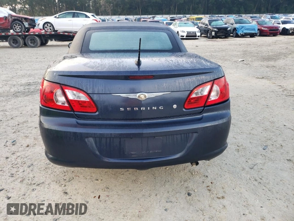 2008 Chrysler Sebring Touring with VIN 1C3LC55R18N135693, listed as a Copart auction lot 85847214 with 94,976 mi miles and Salvage Title. Bid and sale history available at DreamBid. Image 6.