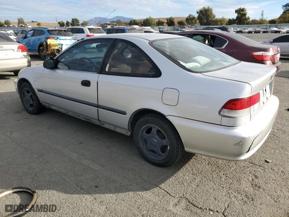 2000 Honda Civic HX with VIN 1HGEJ7226YL098151, listed as a Copart auction lot 78042694 with 227,984 mi miles and Salvage Title. Bid and sale history available at carsss.com. Image 2.