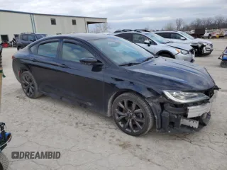 2016 Chrysler 200 S with VIN 1C3CCCBB0GN177136, listed as a Copart auction lot 86924624 with 143,583 mi miles and Salvage Title. Bid and sale history available at carsss.com. Image 4.