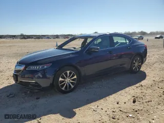 2016 Acura TLX Tech with VIN 19UUB1F55GA015104, listed as a Copart auction lot 46316615 with 84,637 mi miles and Salvage Title. Bid and sale history available at carsss.com. Image 1.