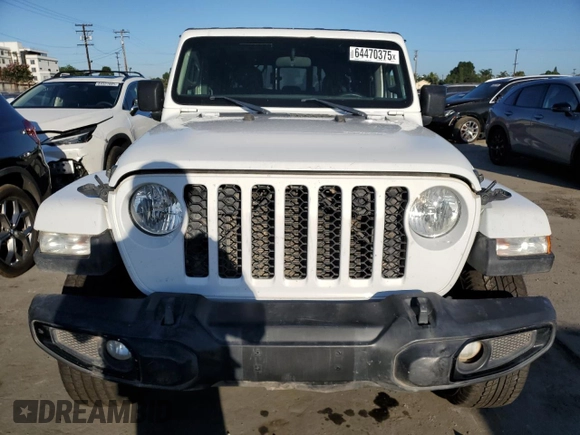 2023 Jeep Gladiator Sport S with VIN 1C6HJTAG4PL528847, listed as a Copart auction lot 64470375 with 36,177 mi miles and Salvage title. Bid and sale history available at DreamBid. Image 5.