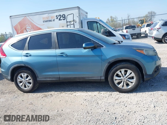 2013 Honda CR-V EX-L with VIN 5J6RM4H79DL034392, listed as a IAAI auction lot 42033537 with 162,011 mi miles. Bid and sale history available at carsss.com. Image 13.