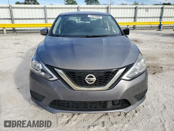 2019 Nissan Sentra S with VIN 3N1AB7AP5KY393363, listed as a Copart auction lot 47023095 with 135,244 mi miles and Non Repairable. Bid and sale history available at DreamBid. Image 5.