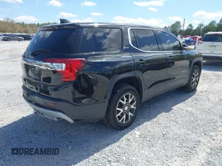 2021 GMC Acadia SLE with VIN 1GKKNKLS2MZ186326, listed as a IAAI auction lot 41875597 with 39,027 mi miles and . Bid and sale history available at DreamBid. Image 4.