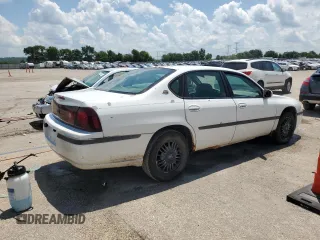 2000 Chevrolet Impala with VIN 2G1WF55EXY9111918, listed as a Copart auction lot 62153055 with 163,841 mi miles and Salvage title. Bid and sale history available at DreamBid. Image 3.