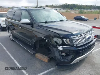2018 Ford Expedition Max Platinum with VIN 1FMJK1MT8JEA67406, listed as a IAAI auction lot 42077164 with 27,889 mi miles and . Bid and sale history available at DreamBid. Image 1.