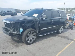 2017 Cadillac Escalade Luxury with VIN 1GYS4BKJ3HR307534, listed as a IAAI auction lot 41762802 with 109,420 mi miles. Bid and sale history available at carsss.com. Image 2.