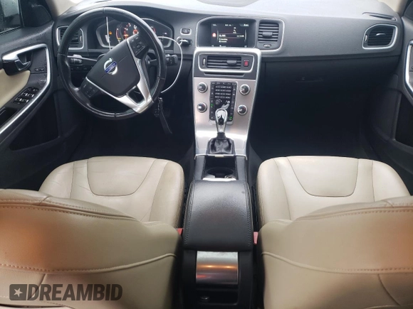 2017 Volvo S60 Inscription with VIN LYV402HK6HB134979, listed as a Copart auction lot 60678015 with 127,688 mi miles and Salvage title. Bid and sale history available at DreamBid. Image 8.