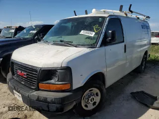 2010 GMC Savana Cargo with VIN 1GTZGFBA9A1141611, listed as a Copart auction lot 75366694 with Not Provided miles and Non Repairable. Bid and sale history available at carsss.com. Image 1.