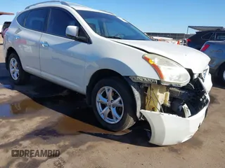 2010 Nissan Rogue S with VIN JN8AS5MT7AW502555, listed as a IAAI auction lot 41150861 with 128,279 mi miles and . Bid and sale history available at carsss.com. Image 1.