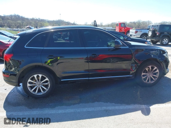 2013 Audi Q5 Premium with VIN WA1CFAFP0DA007630, listed as a IAAI auction lot 41824831 with 149,558 mi miles and . Bid and sale history available at DreamBid. Image 13.