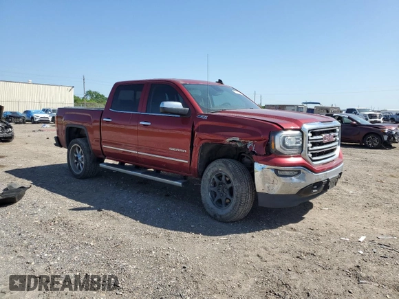2018 GMC Sierra 1500 SLT z VIN 3GTU2NEC7JG152110, wystawiony jako Copart lot #52478995 z przebiegiem 93 992 mil mil oraz Szkoda całkowita • Salvage title. Historia ofert i sprzedaży dostępna na DreamBid. Obrazek 4.
