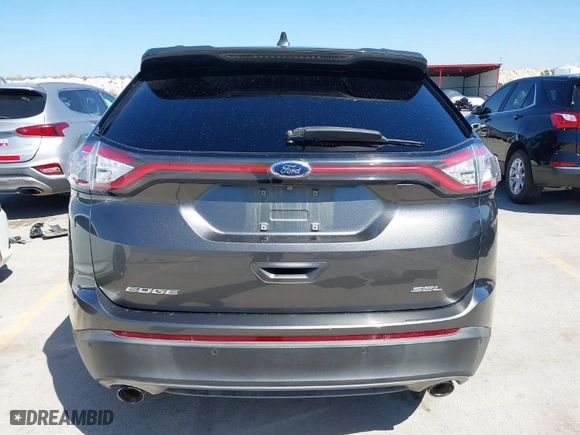 2018 Ford Edge SEL with VIN 2FMPK3J89JBC11871, listed as a IAAI auction lot 41778093 with 142,956 mi miles. Bid and sale history available at carsss.com. Image 16.