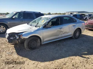 2014 Volkswagen Passat S with VIN 1VWAS7A31EC083800, listed as a Copart auction lot 81788824 with 0 mi miles and Salvage Title. Bid and sale history available at carsss.com. Image 1.