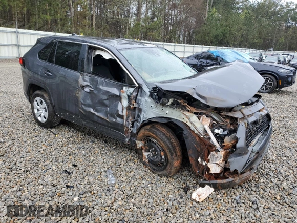 2024 Toyota RAV4 LE with VIN 2T3H1RFV0RW365231, listed as a Copart auction lot 50087445 with 10,369 mi miles and Salvage Title. Bid and sale history available at carsss.com. Image 4.