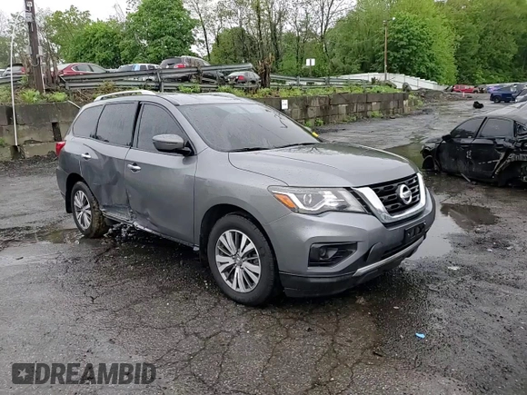 2020 Nissan Pathfinder S with VIN 5N1DR2AM0LC644908, listed as a Copart auction lot 56165085 with 48,331 mi miles and Salvage title. Bid and sale history available at DreamBid. Image 14.