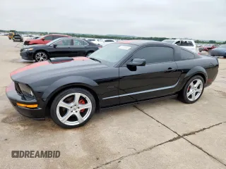 2007 Ford Mustang GT Deluxe with VIN 1ZVFT82H675366056, listed as a Copart auction lot 57533395 with 80,241 mi miles and Clean title. Bid and sale history available at DreamBid. Image 1.
