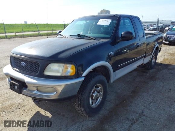 1997 Ford F-150 XL with VIN 1FTDX18W6VKD46643, listed as a IAAI auction lot 42111129 with 107,025 mi miles. Bid and sale history available at carsss.com. Image 2.