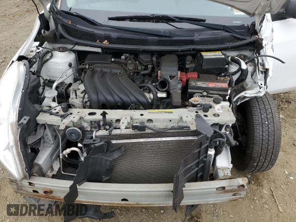 2014 Nissan Versa S with VIN 3N1CN7AP7EL849753, listed as a Copart auction lot 77336083 with 51,478 mi miles and Salvage Title. Bid and sale history available at carsss.com. Image 11.