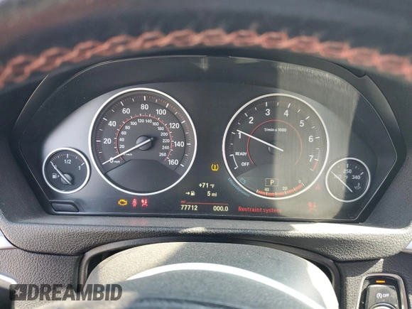 2018 BMW 3 Series 330i with VIN WBA8B9G52JNU98674, listed as a Copart auction lot 59783985 with 77,712 mi miles and Clean title. Bid and sale history available at DreamBid. Image 9.
