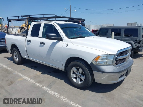 2014 Ram 1500 Tradesman with VIN 1C6RR6FG3ES383861, listed as a IAAI auction lot 42533181 with 217,055 mi miles and . Bid and sale history available at DreamBid. Image 1.