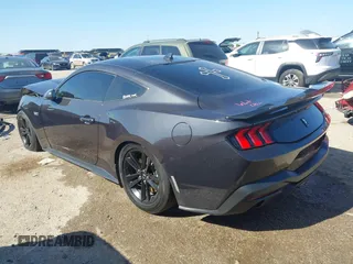 2024 Ford Mustang GT with VIN 1FA6P8CF7R5408683, listed as a IAAI auction lot 41985734 with 33,953 mi miles and . Bid and sale history available at DreamBid. Image 3.