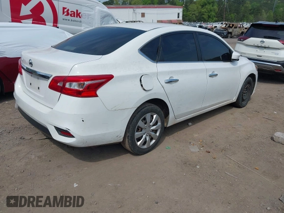 2016 Nissan Sentra S with VIN 3N1AB7AP7GY280487, listed as a IAAI auction lot 42008483 with 196,659 mi miles and . Bid and sale history available at DreamBid. Image 4.
