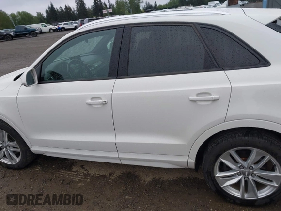 2017 Audi Q3 Premium with VIN WA1ECCFS5HR003565, listed as a IAAI auction lot 42140711 with 74,034 mi miles and . Bid and sale history available at DreamBid. Image 14.