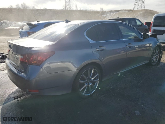 2014 Lexus GS 350 with VIN JTHBE1BL2E5039740, listed as a Copart auction lot 46459095 with 139,633 mi miles and Salvage Title. Bid and sale history available at carsss.com. Image 3.