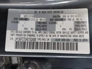 2017 Mazda CX-3 Grand Touring with VIN JM1DKFD70H0150496, listed as a IAAI auction lot 41746038 with 108,091 mi miles. Bid and sale history available at carsss.com. Image 9.