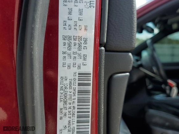 2017 Jeep Grand Cherokee Laredo with VIN 1C4RJEAGXHC805107, listed as a Copart auction lot 47367295 with 154,849 mi miles and Salvage Title. Bid and sale history available at carsss.com. Image 13.