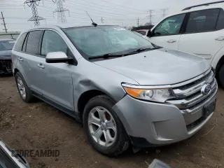 2014 Ford Edge SEL with VIN 2FMDK3J94EBA85923, listed as a Copart auction lot 48930795 with 242,366 mi miles and Salvage Title. Bid and sale history available at carsss.com. Image 4.