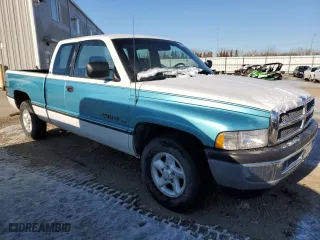 1996 Dodge Ram 1500 with VIN 3B7HC13Z7TM162932, listed as a Copart auction lot 47251905 with 122,642 mi miles and Salvage Title. Bid and sale history available at carsss.com. Image 4.