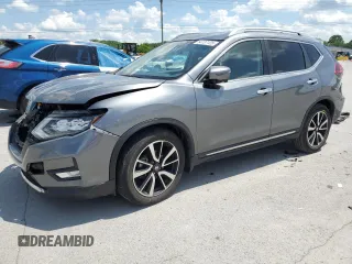 2020 Nissan Rogue SL z VIN 5N1AT2MT9LC766691, wystawiony jako Copart lot #54737125 z przebiegiem 46 978 mil mil oraz Szkoda całkowita • Salvage title. Historia ofert i sprzedaży dostępna na DreamBid. Obrazek 1.