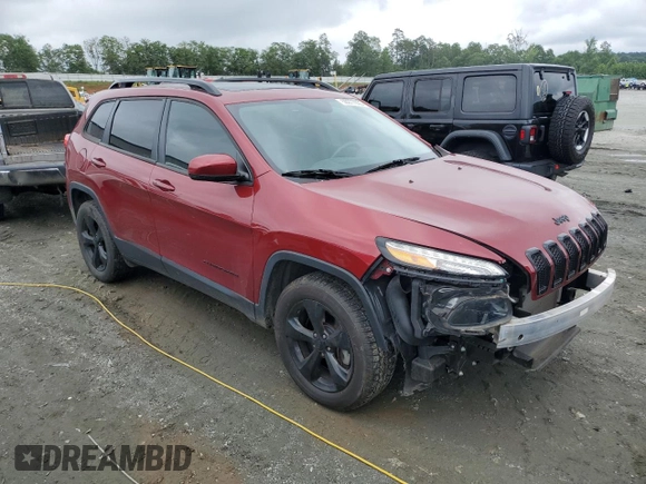2017 Jeep Cherokee Limited z VIN 1C4PJMDS1HW638040, wystawiony jako Copart lot #59277955 z przebiegiem 43 196 mil mil oraz Szkoda całkowita • Salvage title. Historia ofert i sprzedaży dostępna na DreamBid. Obrazek 4.