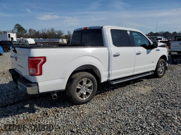 2015 Ford F-150 XL with VIN 1FTEW1CP9FFC26482, listed as a Copart auction lot 46289185 with 184,643 mi miles and Salvage Title. Bid and sale history available at carsss.com. Image 3.