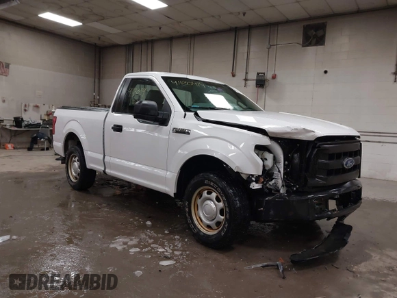 2016 Ford F-150 XL with VIN 1FTMF1C82GFB06576, listed as a IAAI auction lot 41630414 with 91,413 mi miles. Bid and sale history available at carsss.com. Image 1.